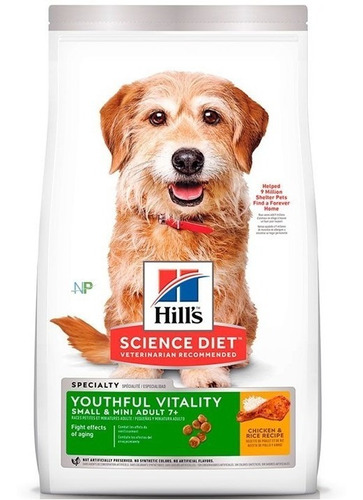 Alimento Hills Youthful Vitality Small Toy 7+   1.58kg. Np