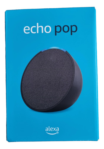 Echo Pop Amazon Con Asistencia Virtual Alexa C2h4r9 Negro