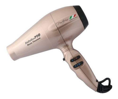 Secador De Cabelo Babyliss Pro Nano Titânio Porto Fino 110v Cor Ros