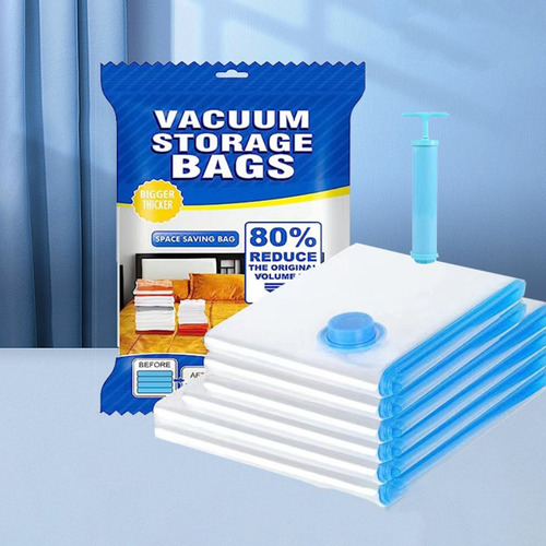 Xx Bolsa De Compresión Al Vacío Para Guardar Ropa, Colchas,