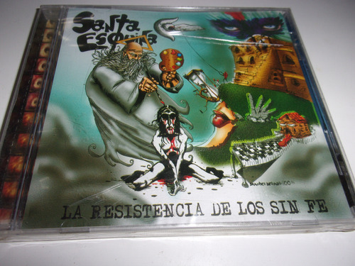 Cd Santa Esquina La Resistencia De Los Sin Fe Nuevo Rock B61