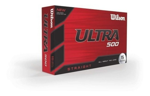 Imagen 4 de 5 de Pelotas Wilson Golf Ultra 500 - Caja X 30 Nuevas Color Blanco