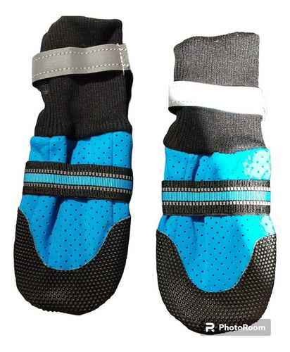 Zapatos Para Perros Doguiz  Waterproof Sock Sport M Blue