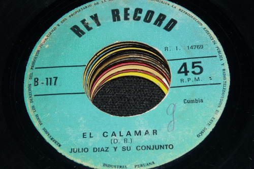 Jch- Julio Diaz Y Su Conjunto El Pelucon  Cumbia 45 Rpm