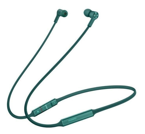 Imagen 1 de 3 de Audífonos in-ear inalámbricos Huawei FreeLace emerald green