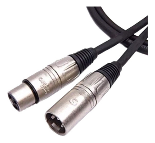 Imagem 5 de 10 de Cabo De Microfone Santo Angelo Balanceado Xlr + Xlr 5 Metros ( Audio / Dmx ) - Nfe - Pronta Entrega! - Envios Full