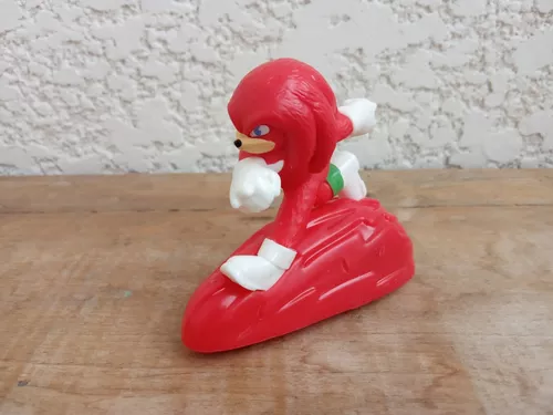 Boneco Knuckles Sonic 2 Mc Donalds Lanchefeliz Brinquedo 7