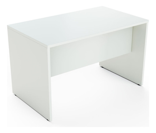 Mesa Escritorio Pc Oficina Cuarto Melamina - Piani 25 140cm Color Ceniza