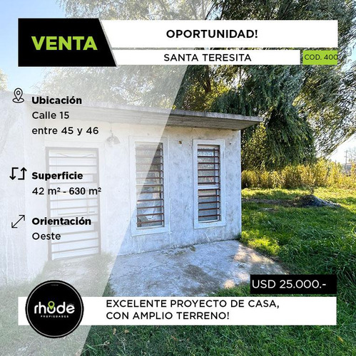 Casa En Santa Teresita - Calle 15 Entre 45 Y 46