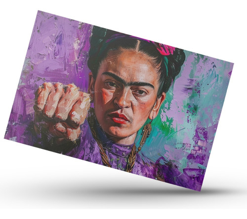Canvas | Frida Kahlo | 90x60 Cm | Arte Mexicano | Decoración