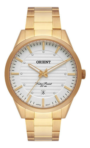 Relógio Orient Feminino Mgss1237 S1kx Dourado Analógico