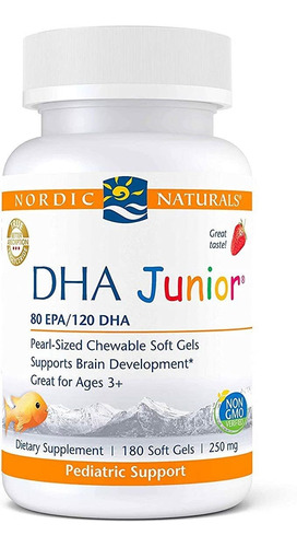 Nordic Naturals Pro Dha Junior - Aceite De Hígado De Bacal.