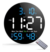 Comprar Reloj De Pared Digital Analoi, 10 En El Reloj De Pared Con G