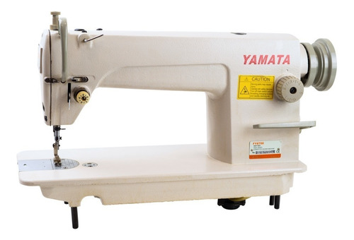 Máquina de costura reta Yamata FY8700 branca bivolt