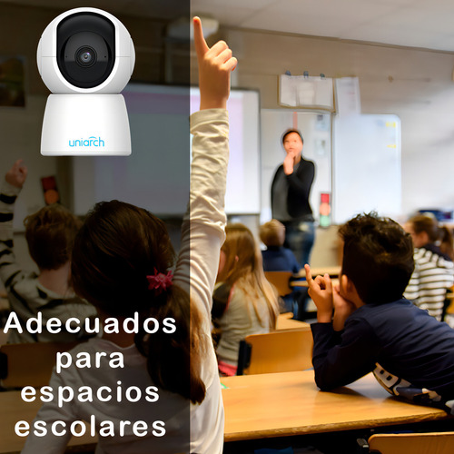 Camara Ip Mini Pt Uniarch Uho-s2e 2mp Lente Fijo 3.6mm Ir 10m Microfono Y Altavoz Incorporado Human Body Detection Autotracking Con Memoria Microsd 128gb Western Digital