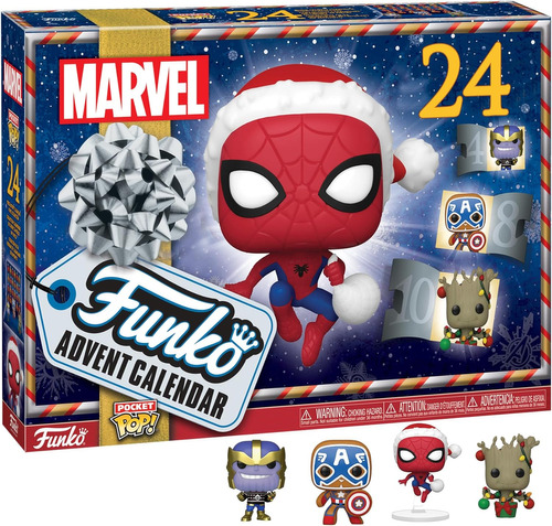 Calendario De Adviento Marvel - Funko Original Envío Gratis