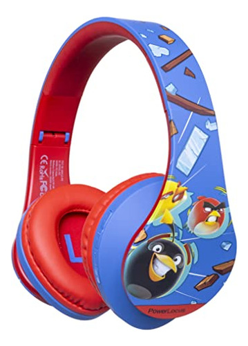 Audífonos Powerlocus Para Niños, Edición Angry Birds, Inal