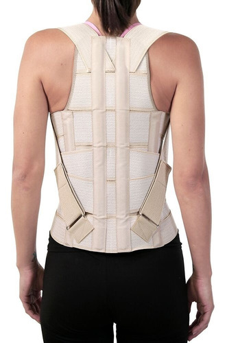 Faja Espaldillera Dorso Lumbar Reforzada Lujo Marca Blunding