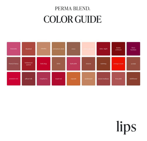 Perma Blend Maquillaje Permanente Perma Blend Para Labios