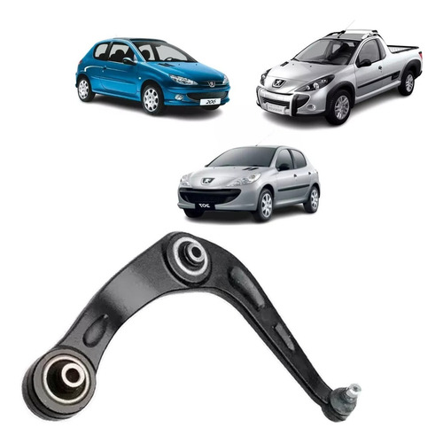 Parrilla Con Rótula Peugeot 206/207 Derecha
