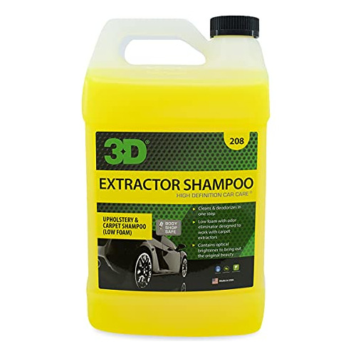 Limpiador De Tapicería Con Champú 3d Extractor - Sin Residuo