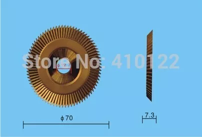 Fresa copiadora de metal duro 7 mm cilíndrica ZYA Ø 03x25 mm