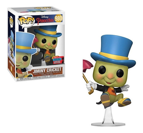 Funko Pop! Jiminy Cricket Pinocho [exclusivo] 980 - Xuruguay