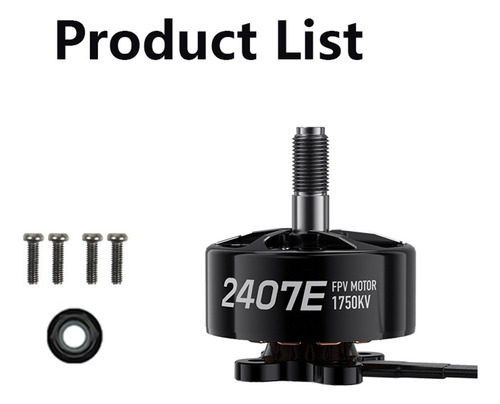 Motor Speedx2 2407e, 1750kv, Alto Torque, Baixo Consumo De E
