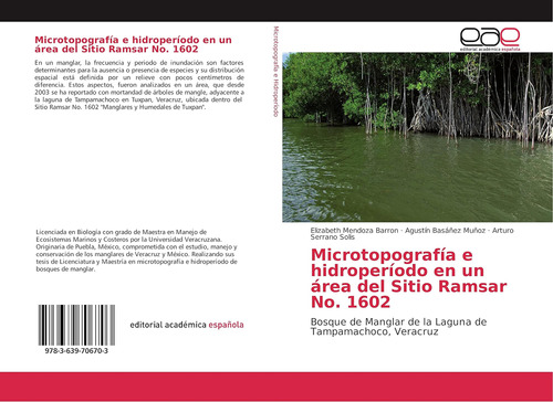 Libro: Microtopografía E Hidroperíodo En Un Área Del Sitio R