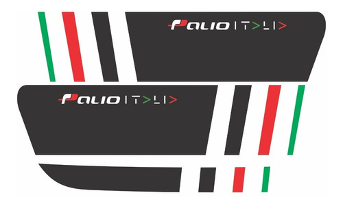 Kit Adesivos Fiat Palio Sporting Italia Spt06