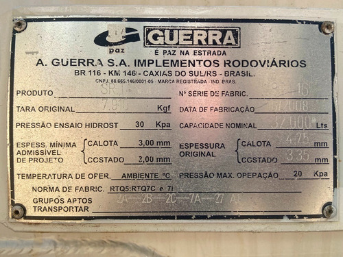 Imagem 9 de 10 de Guerra Bitrem Tanque 9 Eixos