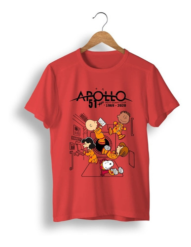 Remera: Snoppy Apolo Memoestampados