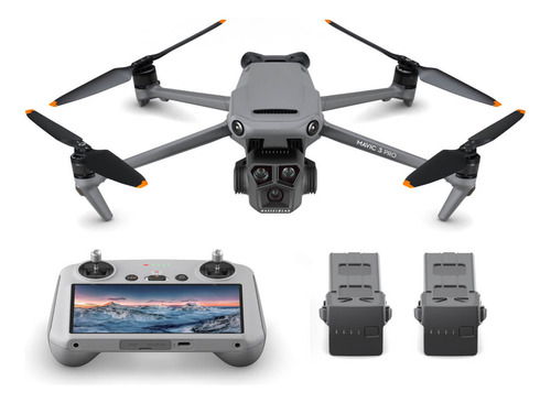 Drone DJI Mavic 3 Pro Cine MAVIC 3 Pro CINE Fly More Combo Pro Cine con cámara 5.1K gris 5.8GHz 3 baterías