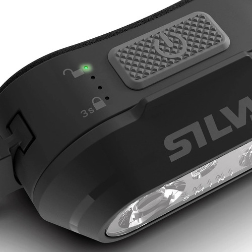 Lanterna De Cabeça Smini Fly 250 Lúmens Unissex Preto Silva Luz Branco