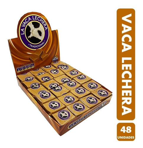 Caramelos La Vaca Lechera Display 48 Unidades 12gr