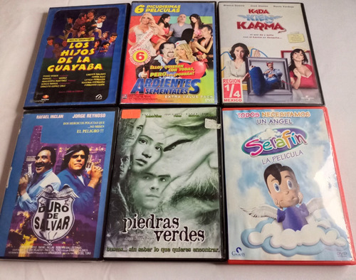 Dvd Pack Fans Peliculas Cine Mexicano Lote Varias Oferta