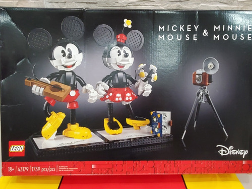 Lego De Colección Mickey & Minnie Mouse (43179)  X 1739 Pzas
