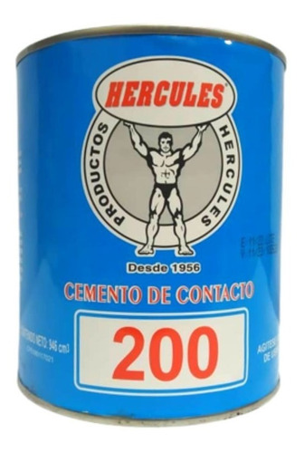 Pega Cemento De Contacto 200-1/4 De Galón Hercules