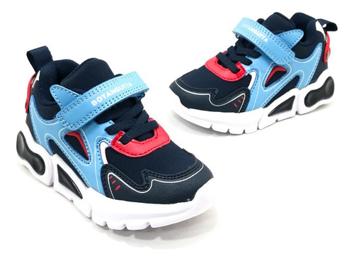 Zapatilla Deportiva Con Luz Niños Nene Botanguita Finley