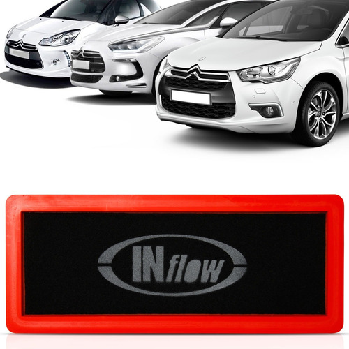 Filtro De Ar Esportivo Citroen Ds3 Ds4 Ds5 12 13 14 15 16