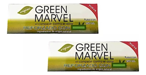 Green Marvel Reforzado Original 250 Ml 2 Piezas