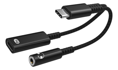 Adaptador De Auriculares Usb Tipo C 2 En 1 Usb C Tipo C A