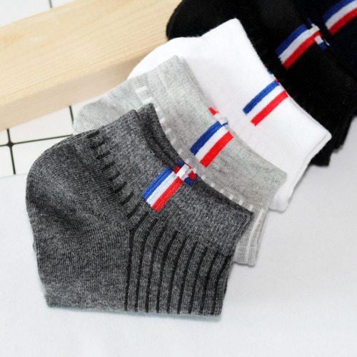 Calcetines Deportivos Casuales De Algodón Para Hombre, 5 Par