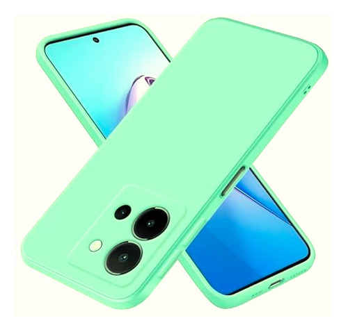 Forro Silicone Case Estuche Protector Gamuza Para Vivo Y36