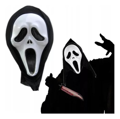 Mascara La Muerte Scary Movie Ghost Face Halloween Negro 