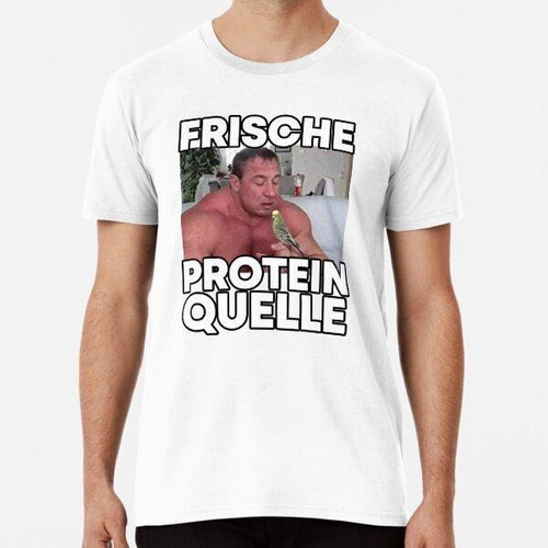 Remera Markus Rühl Meme Frische Proteína Quelle Algodon Prem