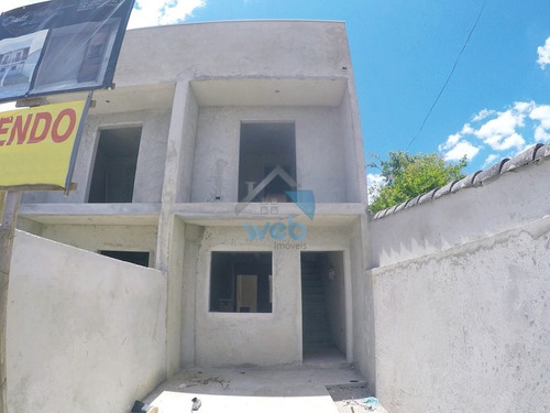 Imagem 1 de 24 de Sobrados À Venda No Bairro Campo De Santana, Com Dois Quartos, Sala, Cozinha Americana, Edícula Com Banheiro, Além De Lindo Acabamento. - Ca01800 - 70323197
