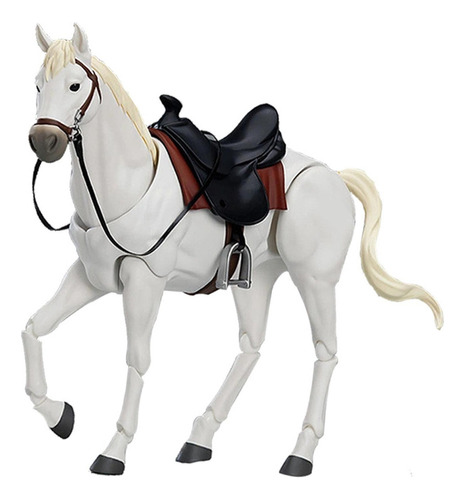 Modelo De Figura De Caballo A Escala 1/12, Accesorio Blanco