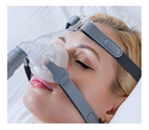 Mascarilla Nasal Bmc Máscara Cpap + Manguera 1,8 Mts