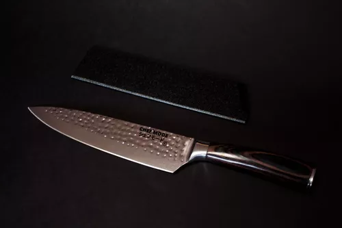 Cuchillo Chef Acero Alto Carbono Hammered – CHEF MODE MX